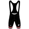 Fietsbroek Kort met Bretels 2024 Fenix-Deceuninck - Zwart